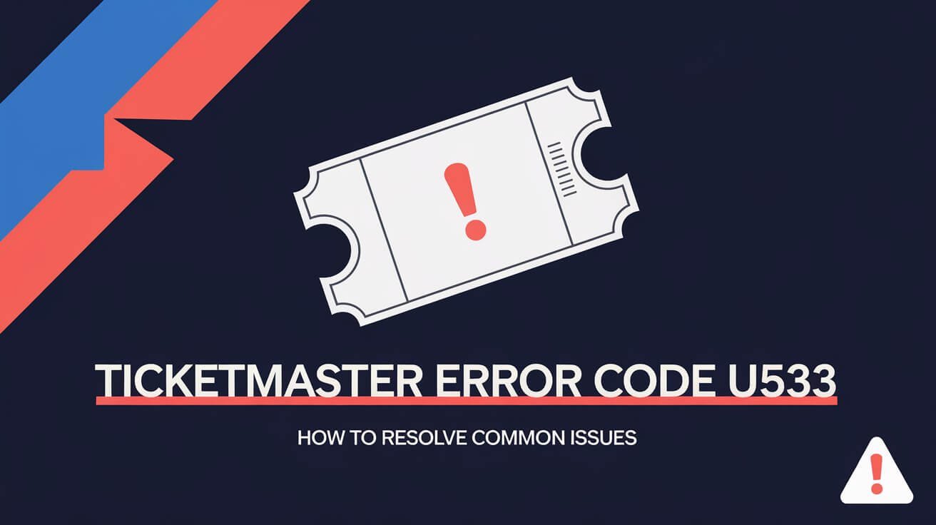 Ticketmaster Error Code U533: Causes &amp; Solutions